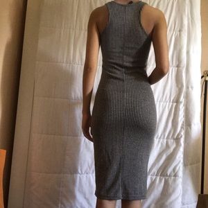 Bodycon grey dress